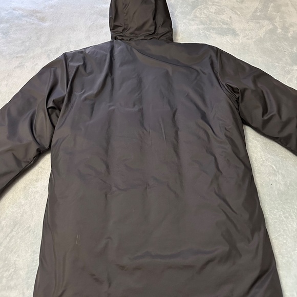 Adidas Long Stadium Sports Soccer Winter Coat Jacket Black Unisex X-Small - Picture 9 of 16